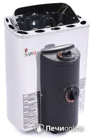 Электрокаменка для сауны Sawo Mini X MX-36NB-Z с пультом управления в Ульяновске