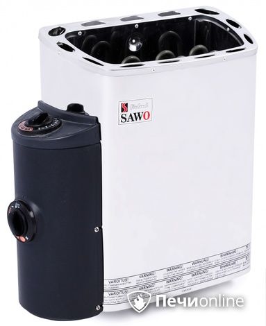 Электрокаменка для сауны Sawo Mini MN-30NB-Z со встроенным пультом управления в Ульяновске