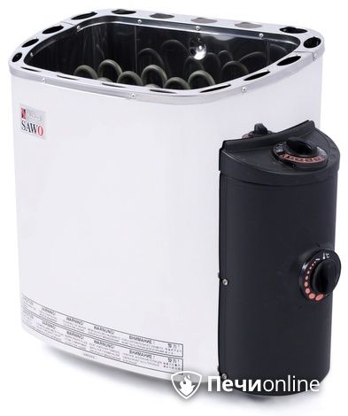 Электрокаменка для сауны Sawo Scandia Short SCA-45NB-Z со встроенным пультом управления в Ульяновске
