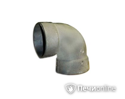 Дымоход Гефест Отвод 90° чугун D150 в Ульяновске