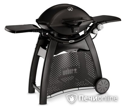 Гриль газовый Weber Q 3200 Black Line на тележке черный в Ульяновске